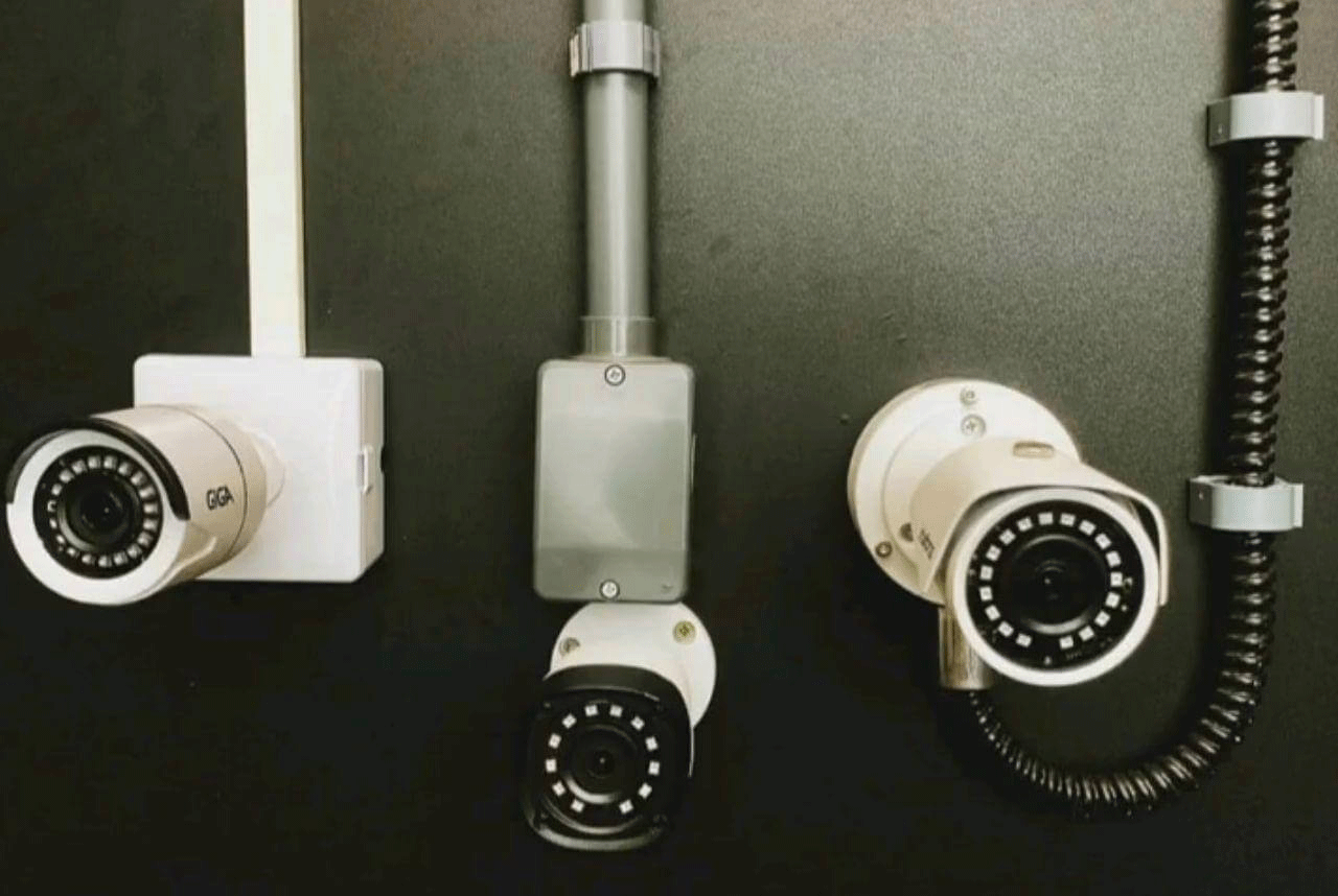 لوله کشی فلکسی و داکت عاملی موثر در هزینه نصب دوربین مداربسته